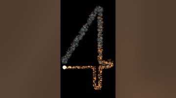 Fire and smoke 9 seconds Countdown
