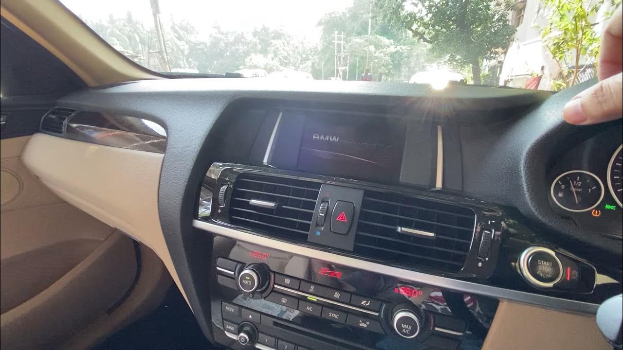 BMW X3 F25 screen or headunit rebooting - YouTube
