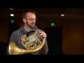 What does a french horn sound like scale