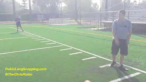 Rubio Long Snapping, Cade Parks, October 2017