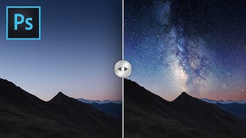 How to Add Milky Way in Photoshop | Photo Effects