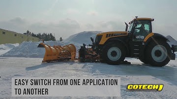 COTECH GHS42 & AC36 HEAVY DUTY MUNICIPAL SNOW PLOW