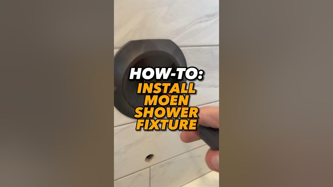 HOWTO 🔧🚿 Installing the trim kit for a MOEN shower trim kit is easy! 🛠️ DIY homeimprovement