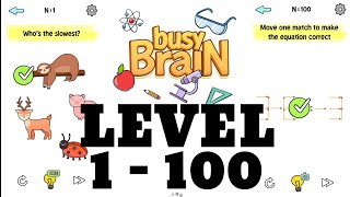 BUSY BRAIN : MIND BOOSTER - INSIDE OUT CHALLENGE LEVEL 1 - 100 ANDROID OFFLINE screenshot 3