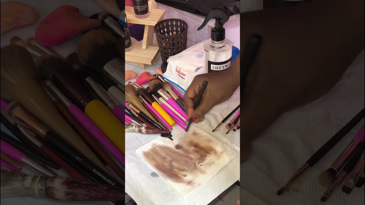 Makeup Brush Cleaner and Disinfectant