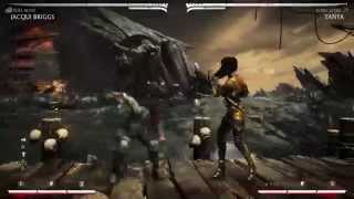 Mk X Jacqui Briggs Vs Tanya Armor F2Up2 24 Gap Trick