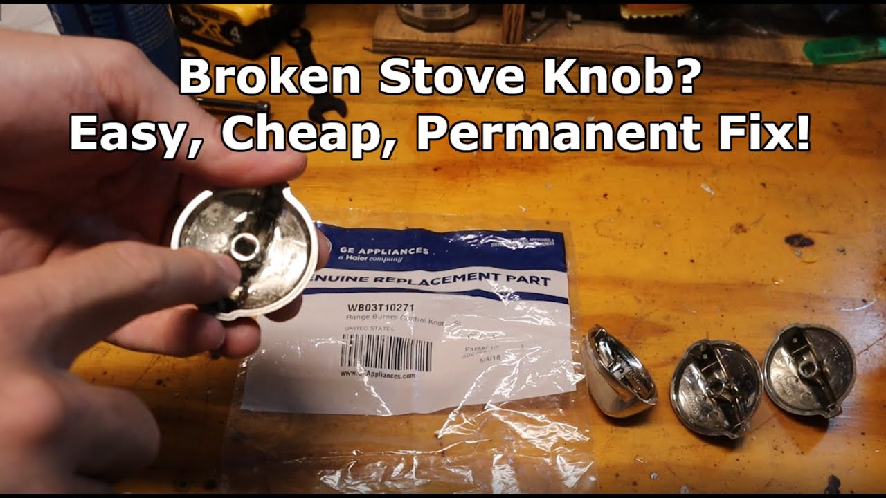 How to fix oven temperature knob that's been snapped off : r/howto