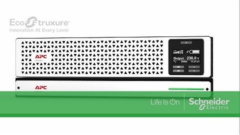 APC Smart-UPS On-Line agli Ioni di Litio