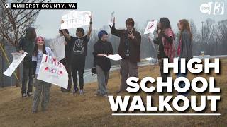 High school students walk out in protest of ICE, call for immigration changes