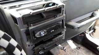 97 Jeep Wrangler TJ heater control - YouTube