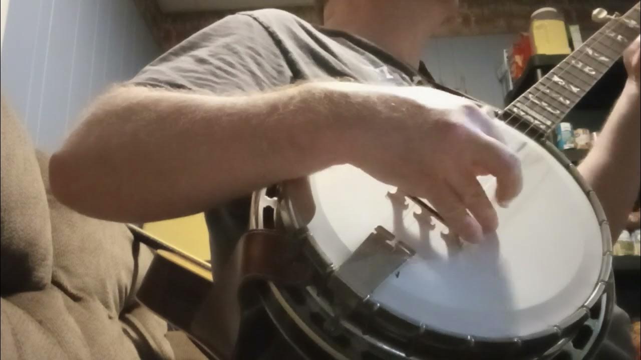 Footprints In The Snow Bluegrass Banjo Break Aaron Thomas YouTube