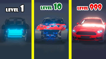 Idle Assemble Car! Max Level of Muscle Car Assembly! Idle Car Evolution Level 999+ | I Play Games