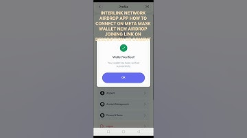 #INTERLINK #NETWORK AIRDROP APP HOW TO CONNECT ON META MASK WALLET ON INTERLINK NETWORK AIRDROP APP