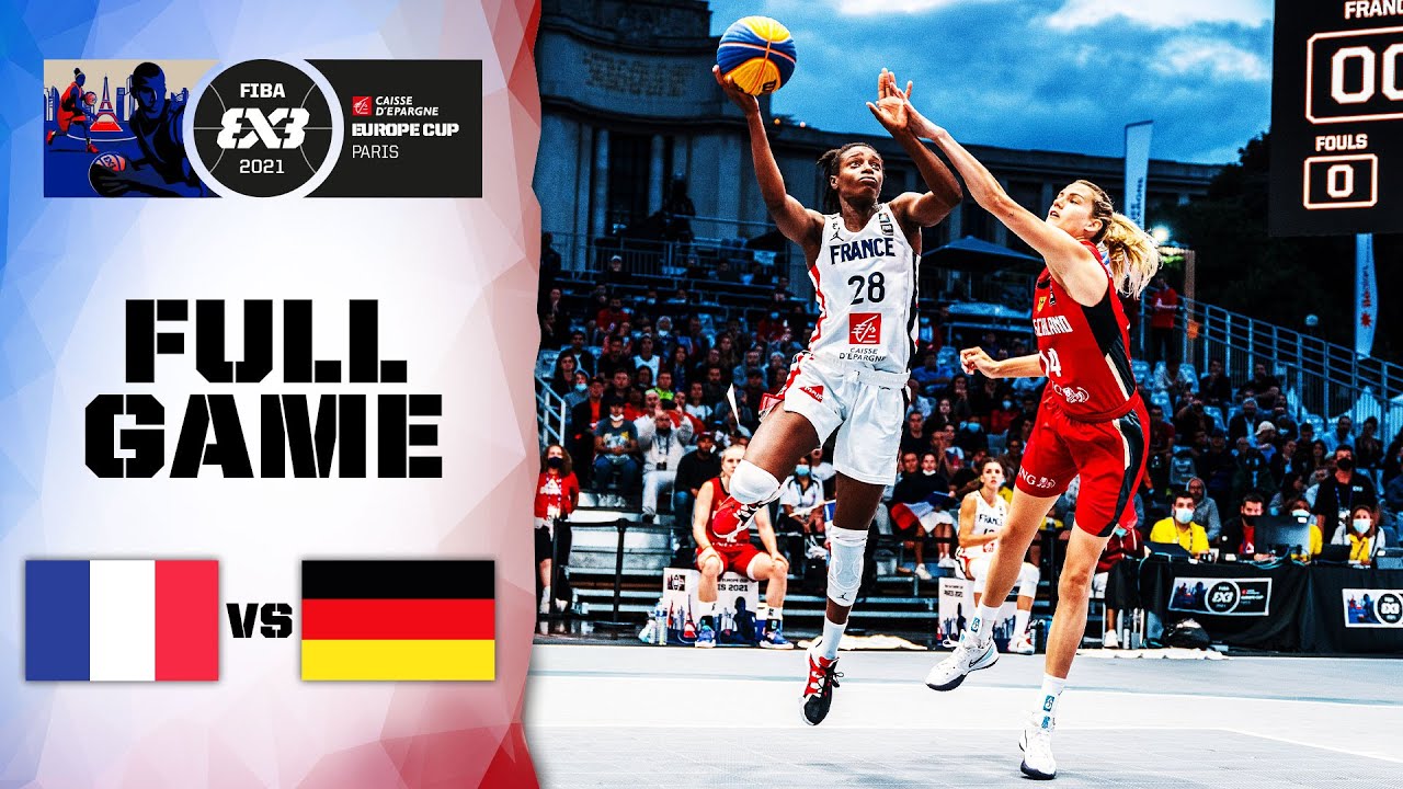 France v Germany | Women's - Full Game | FIBA 3x3 Europe Cup 2021