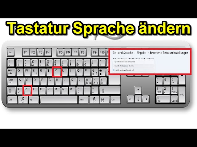 logitech tastatur-sprache umstellen