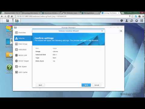 Install And Configure NAS Synology 2414