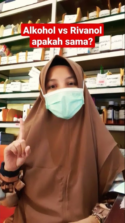 alkohol vs rivanol #farmasi #apoteker #apotek #shorts #youtubeshorts #tiktokviral #youtubeshort