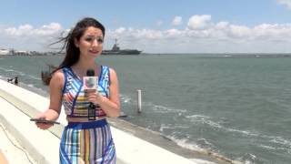 Maria Perez El Reporte Del Tiempo en La Playa de Corpus Christi Maria Perez El Reporte Del Tiempo en La Playa de Corpus Christi