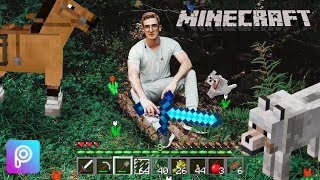 Minecraft Photo Editing Tutorial | PICSART screenshot 3
