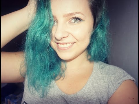 Cheveux Turquoises L Oreal Colorista Demonstration Youtube