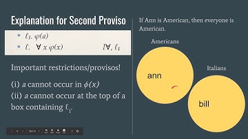 Phil 270 Week 15: Natural Deduction in Predicate Logic 3: Quantifier Rules contd