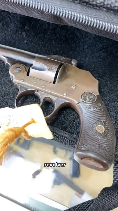 Revolver Jadoel, dibuat sebelum Indonesia MERDEKA😱 #youtubeshorts #senjataapi