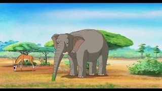 Уроки живой природы - Слон (14 серия) (Уроки тетушки Совы)