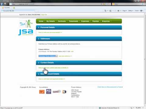 An introduction to My JSA - Portal Overview