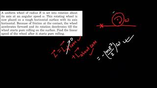 HCV | Chapter 10 Rotational Mechanics | Q81 Solution By two methods | By Samujwal | IIT Kanpur