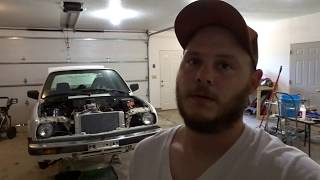 e30 ls1 project Leak check and start up