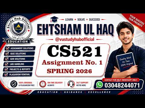 CS521 Assignment 1 Solution Spring 2026, CS521 Assignment 1 Solution 2026