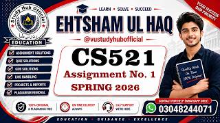 CS521 Assignment 1 Solution Spring 2026, CS521 Assignment 1 Solution 2026