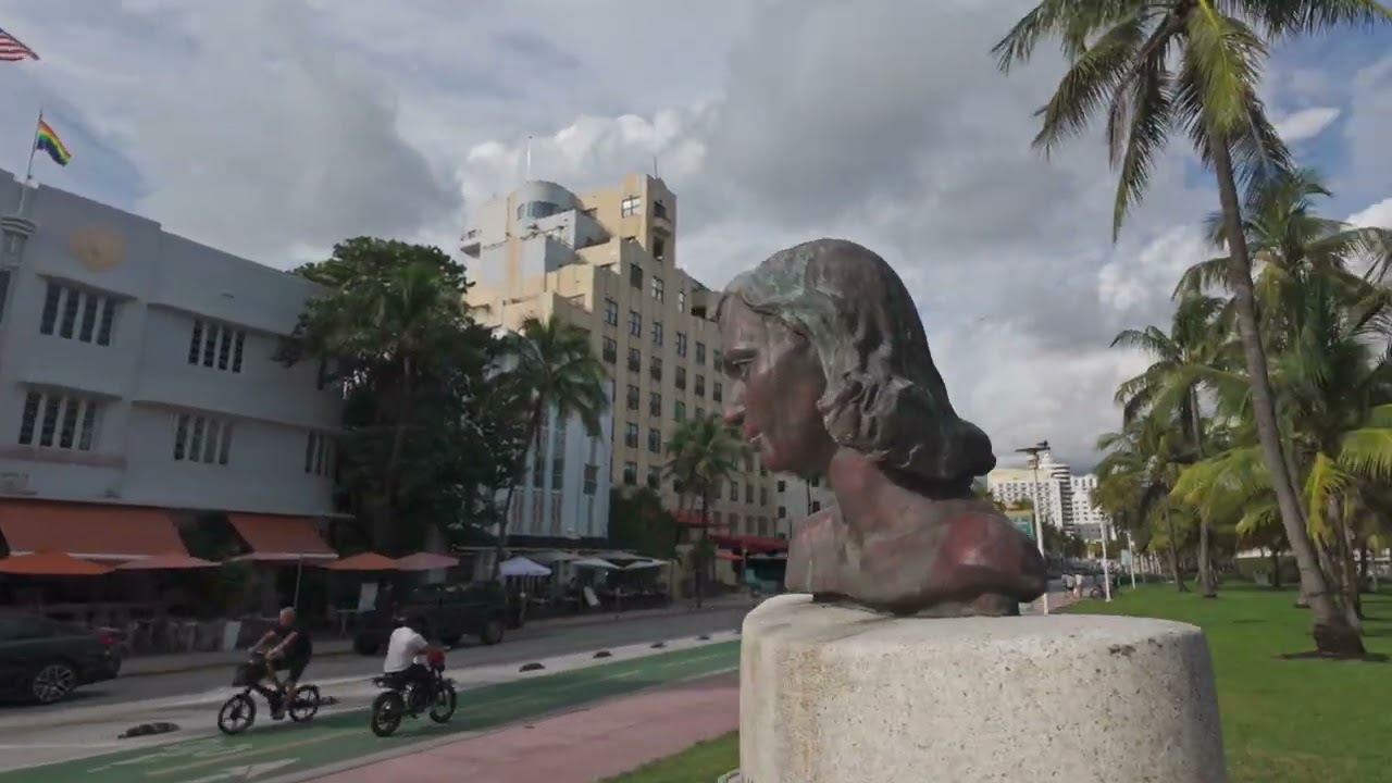 [4K] Let's Walk Ocean Drive!