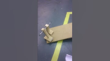 Passive Dynamic Walker 2 Legs First Test