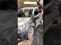 Crash Destroyed Car Restoration. From completely destroyed to back on road #restoration #crash #car