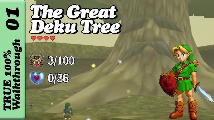 Inside the Deku Tree - The Legend of Zelda: Ocarina of Time Guide - IGN