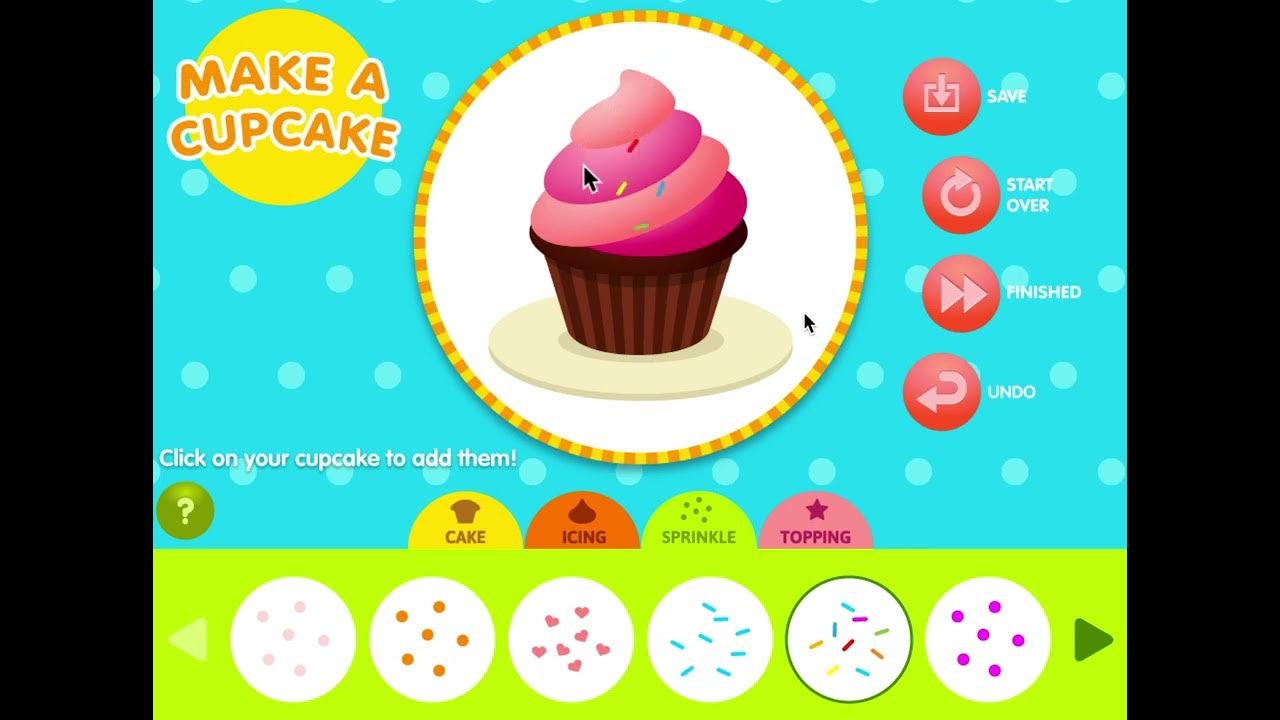 Make A Cupcake abcya Fun Learning Game YouTube