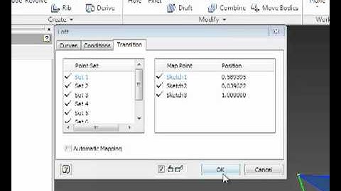 How to loft in Autodesk Inventor