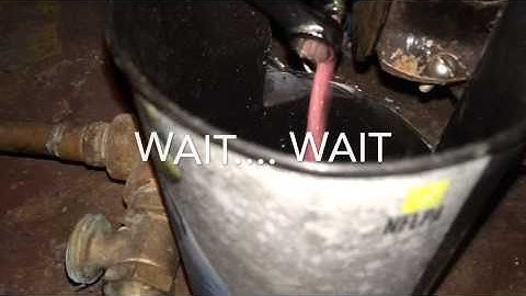 Restart oil furnace quick 40 second video