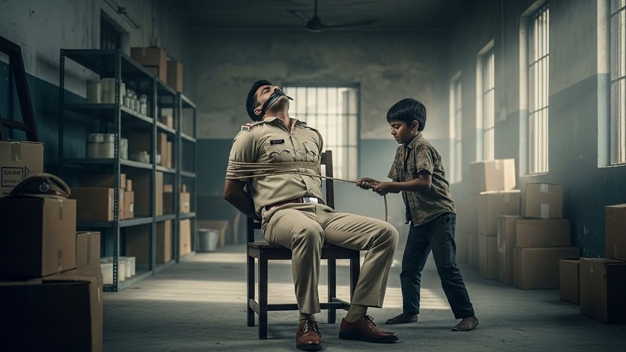 10 साल के बच्चे की हिम्मत, पुलिसवाले की बची जान 