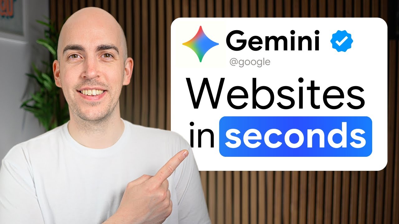 How To Build Beautiful Websites with Gemini AI - YouTube
