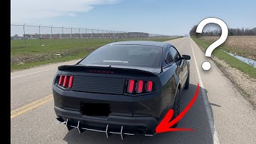 BEST Exhaust For v6 Mustangs (Custom 2012 v6 Mustang)