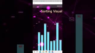 searching and sorting visualizer.......#android #code #youtube #shorts #engineer