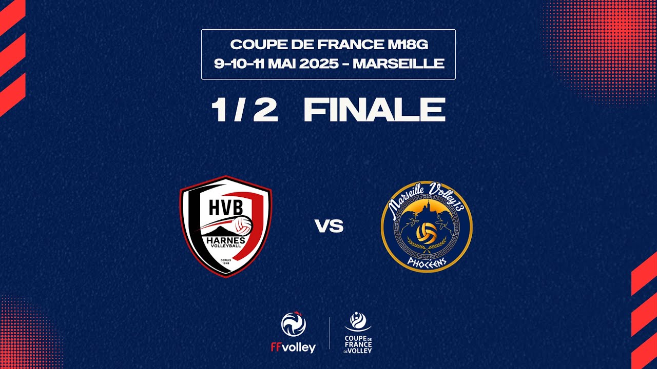 CDF M18 1/2 Finale - Harnes vs. Marseille