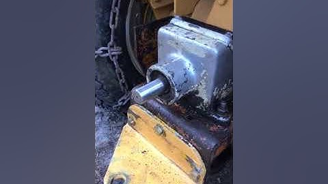 Cub cadet rear pto