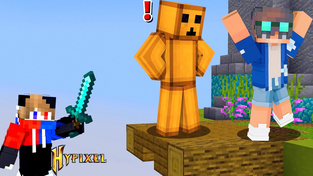 ماين كرافت سكاي وارز لازم احمي صديقي من الموت !!؟