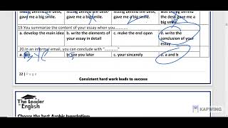 final revision lecture 3 (test on unit 6)