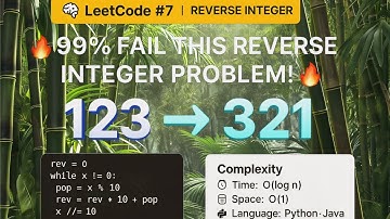 Reverse Integer - LeetCode 7 | Facebook Interview Question | Complete Solution Explained #leetcode