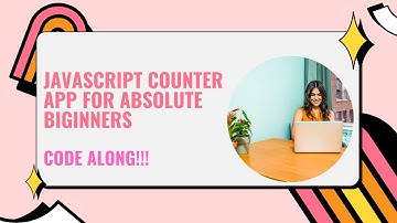 How to build A Simple COUNTER with HTML, CSS And Javascript