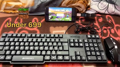 My Mini Dream Setup is Complete 😍| Play Minecraft Pocket Edition With Keyboard and Mouse |#minecraft